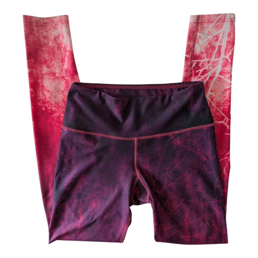 My Inner Fire Purple Ombre Active Leggings size 8 Canadian Brand